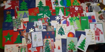 Świąteczna kartka dla Seniora