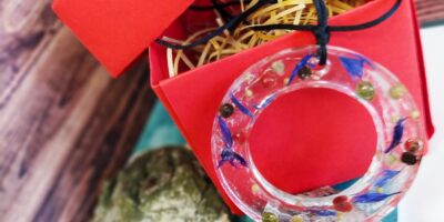 Natura zatopiona z żywicy