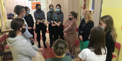 Spotkanie z harcerzami