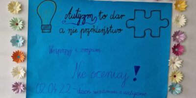 Światowy Dzień Świadomości Autyzmu