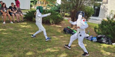 Wakacyjne spotkanie z szermierką