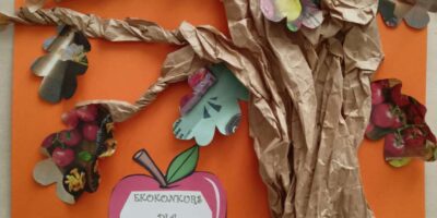 Konkurs plastyczny pt. Recyklingowe drzewo