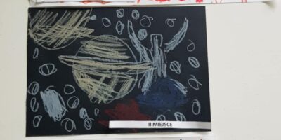 Konkurs plastyczny dla przedszkolaków pt. „Moja kosmiczna podróż”.