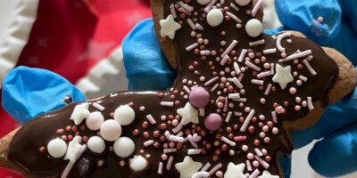 Piernikowe motyle pełne serca